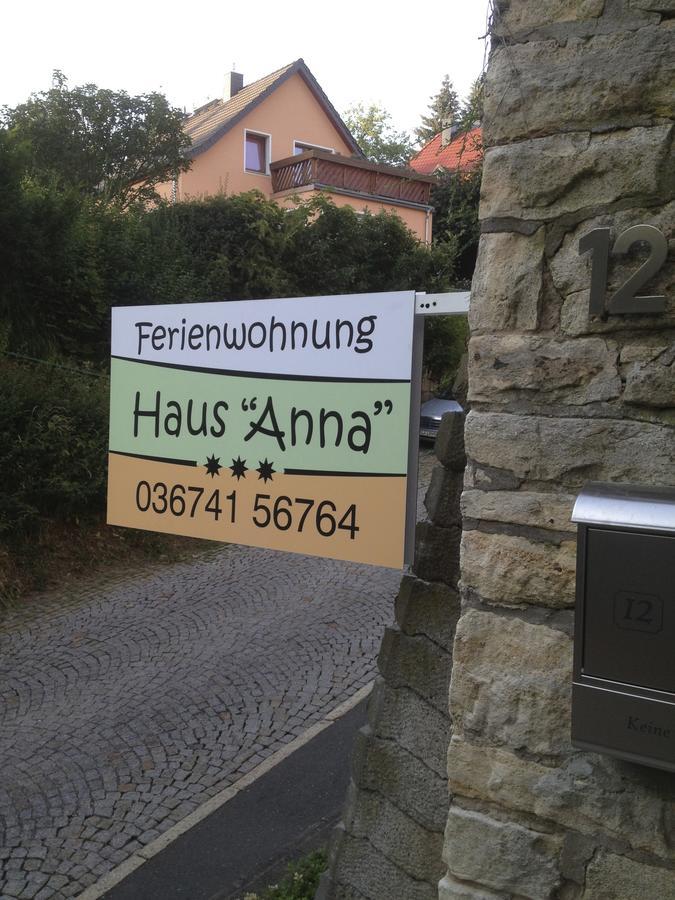 Ferienwohnung Haus "Anna" Bad Blankenburg Buitenkant foto